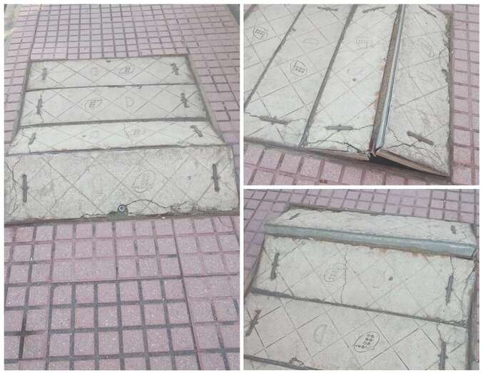 Estado de las arquetas/TA.